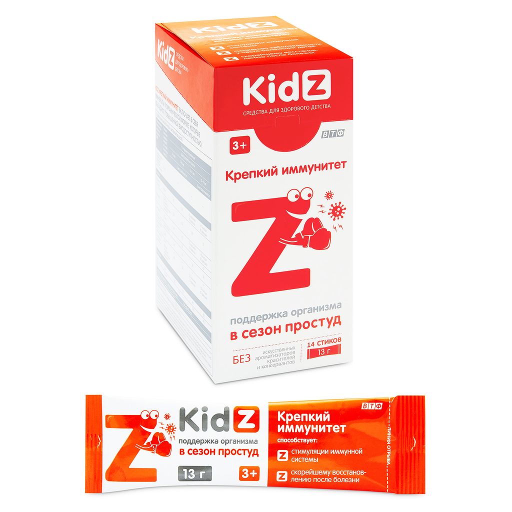 фото упаковки Kidz Крепкий иммунитет батончик желейный