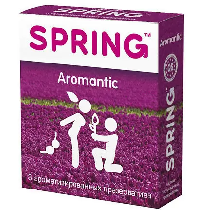 фото упаковки Spring Aromantic презервативы ароматизированные
