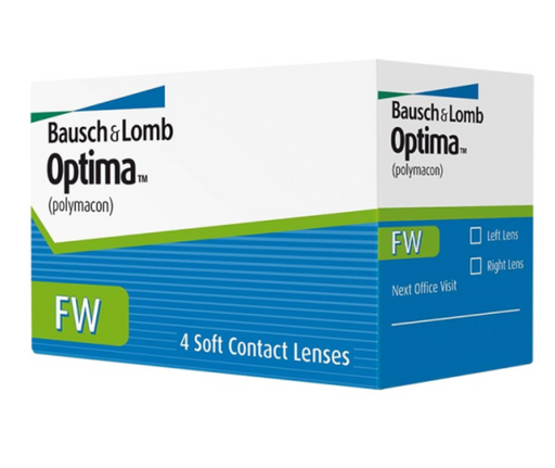 Bausch&Lomb Optima FW Контактные линзы плановой замены, BC=8.7 d=14.0, D(-3.00), 4 шт.
