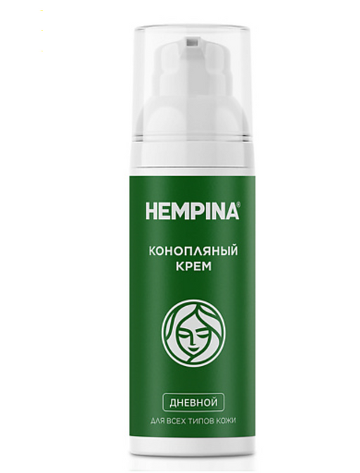 Hempina Крем дневной конопляный, крем, для всех типов кожи, 50 мл, 1 шт.